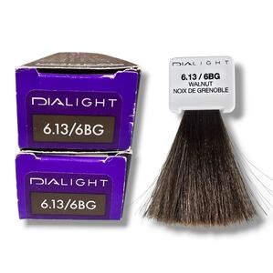 L'Oreal Professionnel DIALight 2 Tubes Ammonia-Free 6.13/6BG Walnut